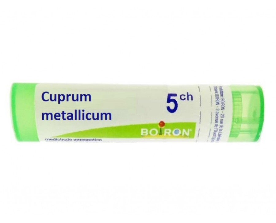 CUPRUM METALLICUM  5CH GRANULI  BOIRON 